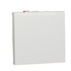 NU320318 Unica - Přepínač střídavý řazení 6, 2M, Bílý