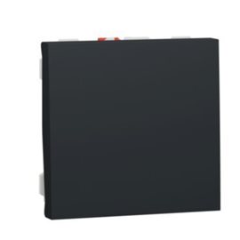 NU320654 Unica - Tlačítko řazení 1/0, 2M, Antracit