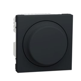 NU351454 Unica - Stmívač otočný univerzální LED 5-200W, Antracit