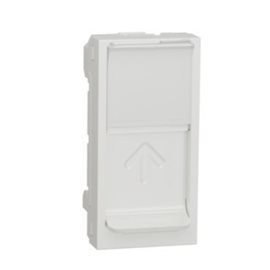 NU941018 Unica - Centrální deska RJ45 S-ONE 1M, Bílá
