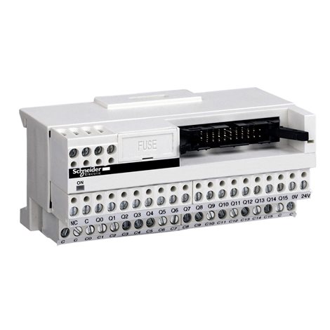 ABE7H16C31 Minisvorkovnice Telefast2 pro vstupy i výstupy, 16 kanálů, diagnostika