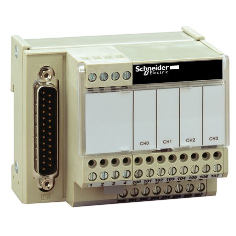 ABE7CPA21 Svorkovnice Telefast pro AEY420 - 4 kanály