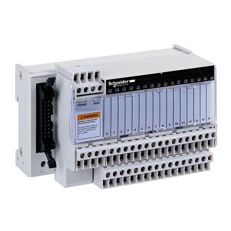 ABE7H16R21 Svorkovnice Telefast2 pro vstupy i výstupy, 16 kanálů, diagnostika