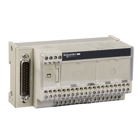 ABE7CPA31 Svorkovnice Telefast pro AEY810 - 8 kanálů, galv. odd., ochrana přepětí