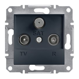 EPH3500171 Zásuvka TV-R-SAT, koncová, antracit