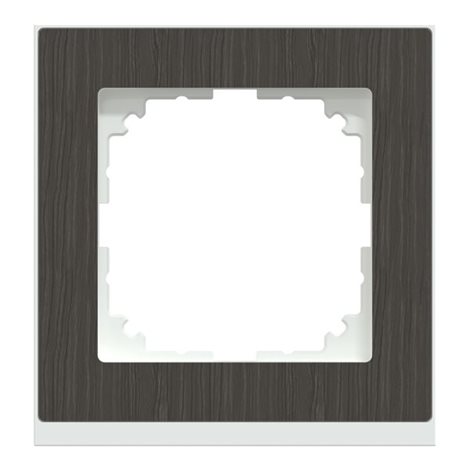 MEG4010-3674 Rámeček, Merten M-Pure Decor, jednonásobný, Oak/Active