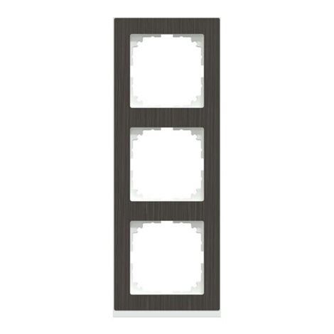 MEG4030-3674 Rámeček, Merten M-Pure Decor, trojnásobný, Oak/Active