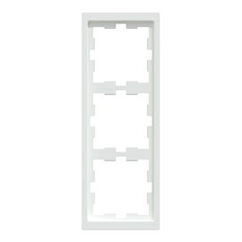 MEG4030-6535 Rámeček, Merten D-Life, trojnásobný, Lotus White