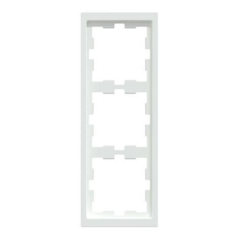 MEG4030-6535 Rámeček, Merten D-Life, trojnásobný, Lotus White