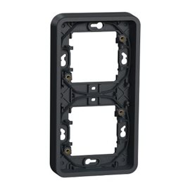 MUR34151 Rámeček IP55 pro zapuštěnou montáž 2 násobný vertikální, antracit