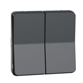 MUR35042 Tlačítkový ovládač žaluzií, IP55, antracit