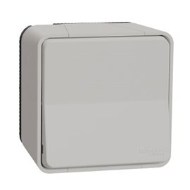 MUR39021 Kompletní Přepínač na povrch střídavý ř.6, IP55, bílý