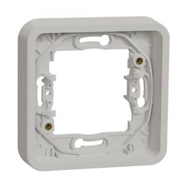 MUR39107 Rámeček IP55 pro zapuštěnou montáž 1 násobný, bílý