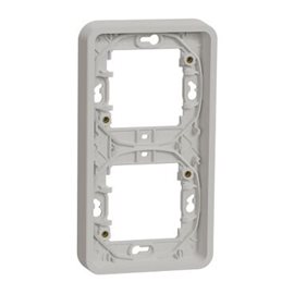 MUR39151 Rámeček IP55 pro zapuštěnou montáž 2 násobný vertikální, bílý