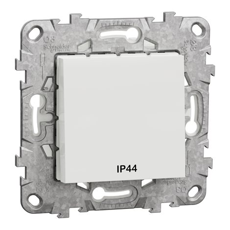 NU528218 Unica - Přepínač střídavý řazení 6, IP44, 2M, Bílý