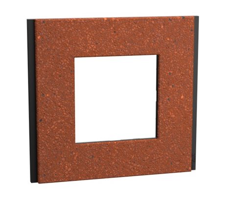 NU600271 Krycí rámeček, Unica Deco Materials, jednonásobný, Terracotta 1