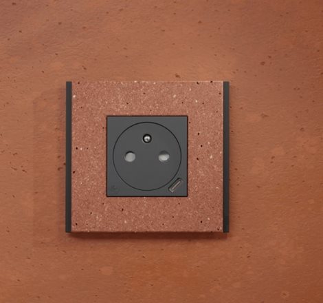 NU600271 Krycí rámeček, Unica Deco Materials, jednonásobný, Terracotta 2