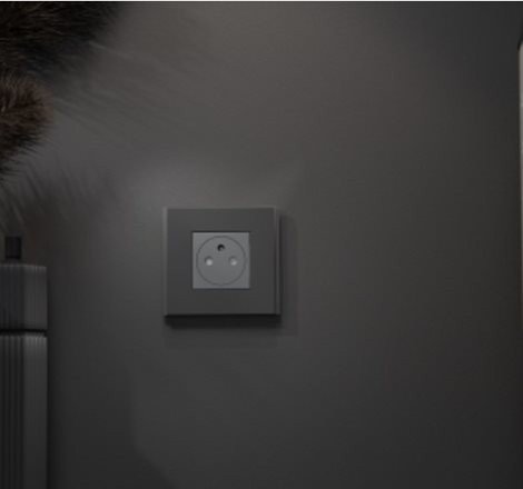 NU600272 Krycí rámeček, Unica Deco Materials, jednonásobný, Rubber 2