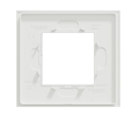 NU600279 Krycí rámeček, Unica Deco Materials, jednonásobný, Translucent white 2