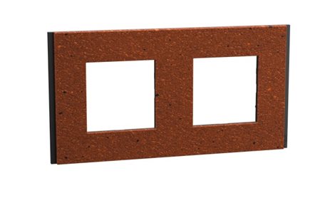 NU600471 Krycí rámeček, Unica Deco Materials, dvojnásobný, Terracotta 1