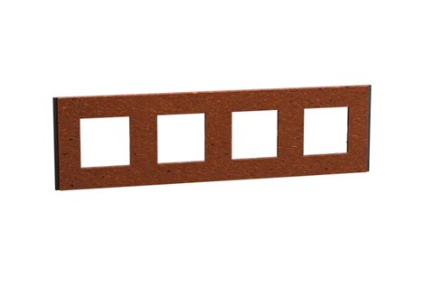 NU600871 Krycí rámeček, Unica Deco Materials, čtyřnásobný, Terracotta 1