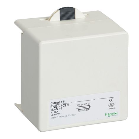 KNB25CF5 Vývodní konektor pojistkový 25A 10x38