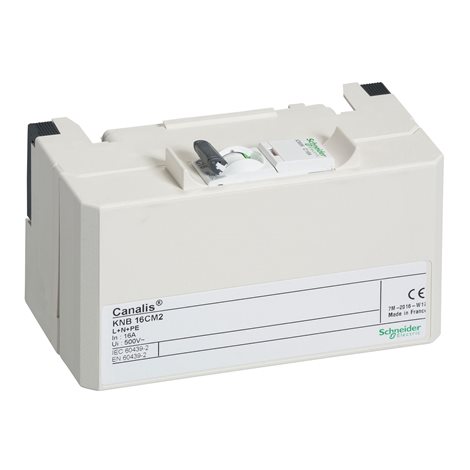 KNB16CM2 Vývodní skříň 16A L N PE