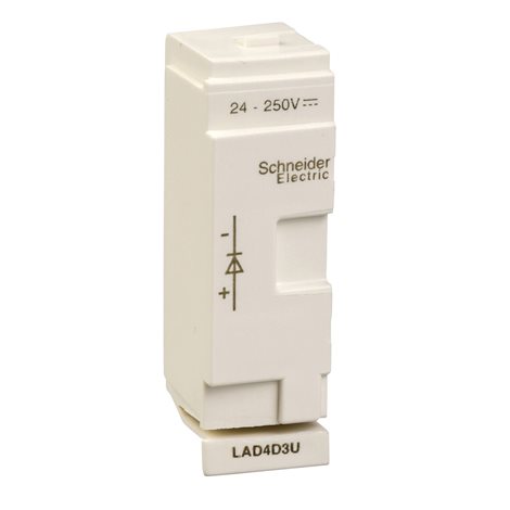LAD4D3U D40A až D65A dioda 24…250V DC odrušovací filtr
