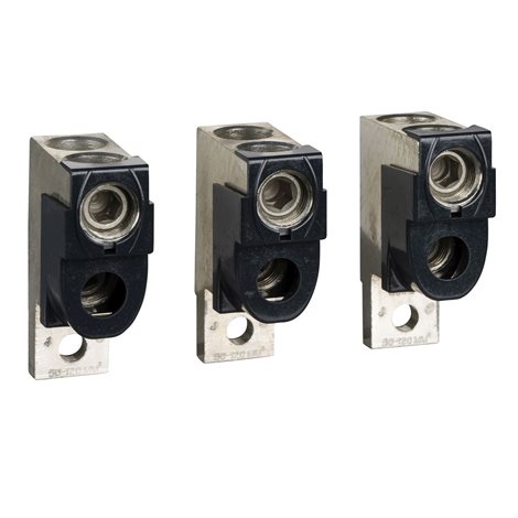 LV429218 3 svorky pro kabely 2x50-120mm2 do 250A PRO INS40..160 / INS250 / NSX100..250