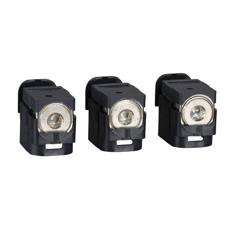 LV429227 3 svorky pro kabely 1x25-95mm2 do 250A pro NSX/CVS100-250 INS INV