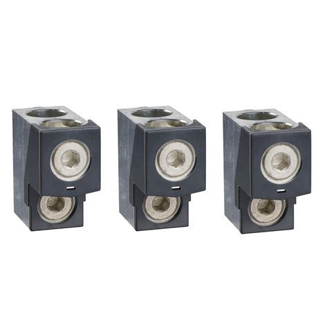 LV432481 3 svorky pro kabely 2x35-240mm2 s mez.přep. pro NSX/CVS400-630, INS/INV320-630