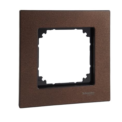 MEG4051-3473 Rámeček, Merten M-Elegance, jednonásobný, Walnut