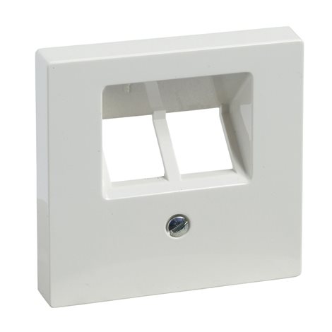 MTN296119 Centrální deska pro mechanismus RJ45, dvousegmentová, System M, polar