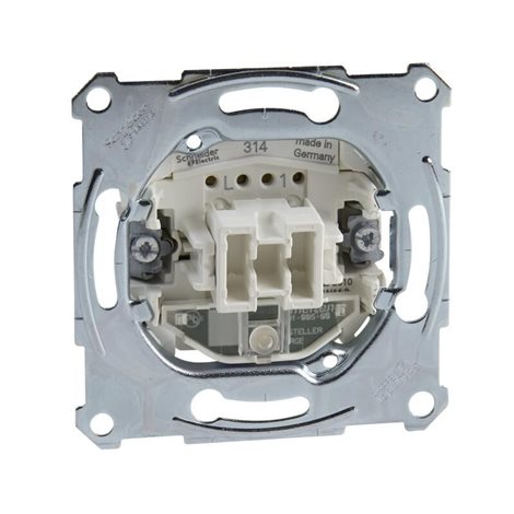 MTN3106-0000 Mechanismus přepínače střídavého se signalizační kontrolkou řazení 6Ss, 10A