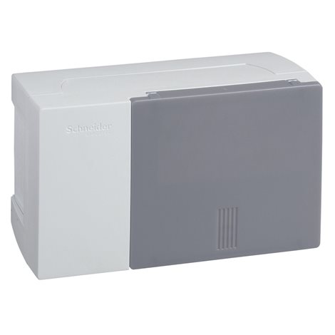 MIP12104T Rozvaděč Mini Pragma 4M, šedé matné dveře, povrchová mont.