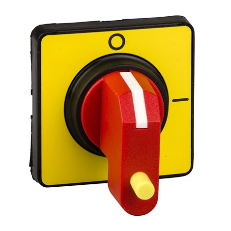 KCC1YZ Vario ovládač červený uzam.45x45mm pro VN12,20 a V02-V2