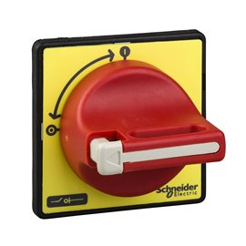 KCF2PZ Vario ovládač červený uzam. 60x60mm pro V3 a V4,4 šrouby