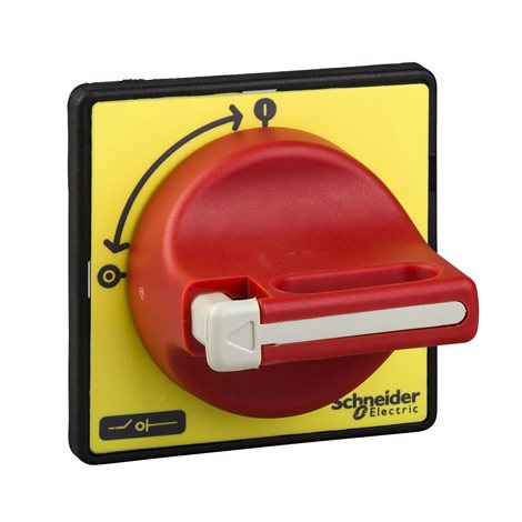 KCF2PZ Vario ovládač červený uzam. 60x60mm pro V3 a V4,4 šrouby