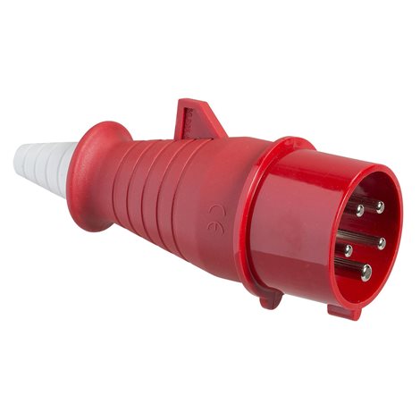 83903 Vidlice s měn. fází 16A 3P+N+PE 400V IP44