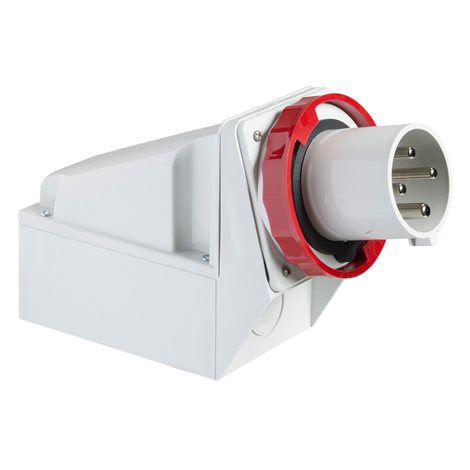 81583 Přívodka nást. 63A 3P+N+PE 400V IP67
