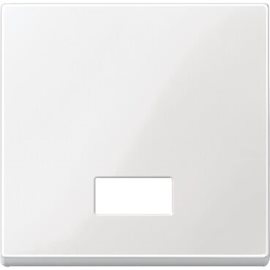 MTN432819 Kryt spínače s otvorem pro popisek, System M, polar
