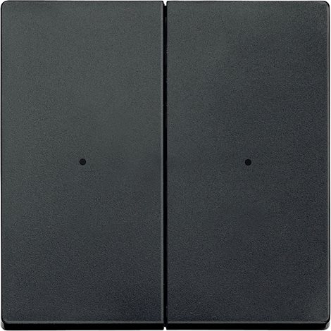MTN625214 Kryty pro 2-násobný tlač. modul, Antracit, System M