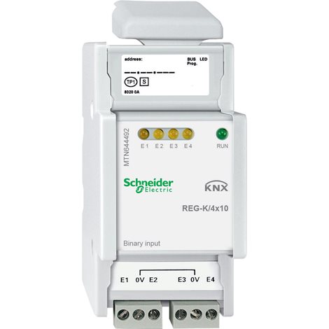 MTN644492 KNX modul binárních vstupů REG-K/4x10