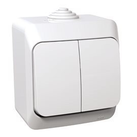 WDE000550 Přepínač sériový ř.5, bílý