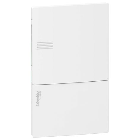 MIP22104 Rozvaděč Mini Pragma 4M, bílé plné dveře, zapuštěná mont.