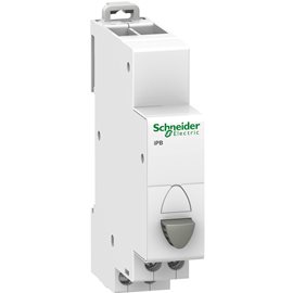 A9E18033 tlačítko IBP ŠEDÉ 1ZAP+1VYP 20A 250V