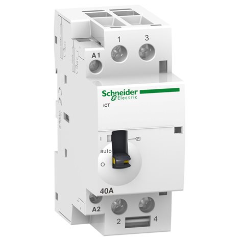 A9C21862 Stykač iCT 63A 2ZAP  220/240V AC 50Hz M.O.