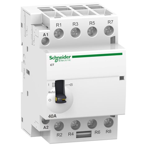 A9C21864 Stykač iCT 63A 4ZAP  220/240V AC 50Hz M.O.