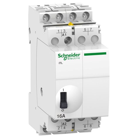 A9C30114 Impulzní relé L16A 4ZAP  24V AC 50-60Hz 12V DC