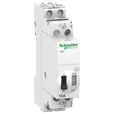 A9C30815 Impulzní relé LI 16A 1ZAP 1VYP 230V AC 50-60Hz 110V DC